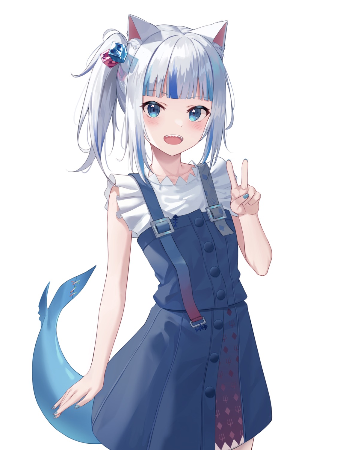 animal_ears, gawr_gura, hololive, hololive_english, nekomimi, shands, tail