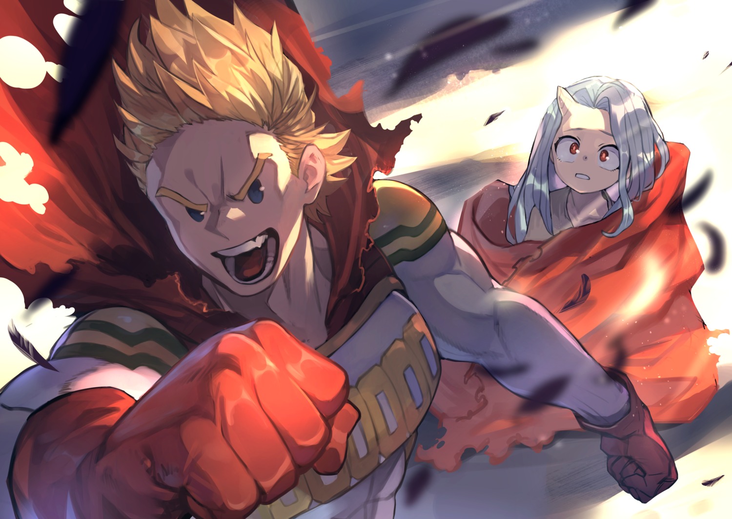 boku_no_hero_academia, eri_(boku_no_hero_academia), horns, uedrk_yamato