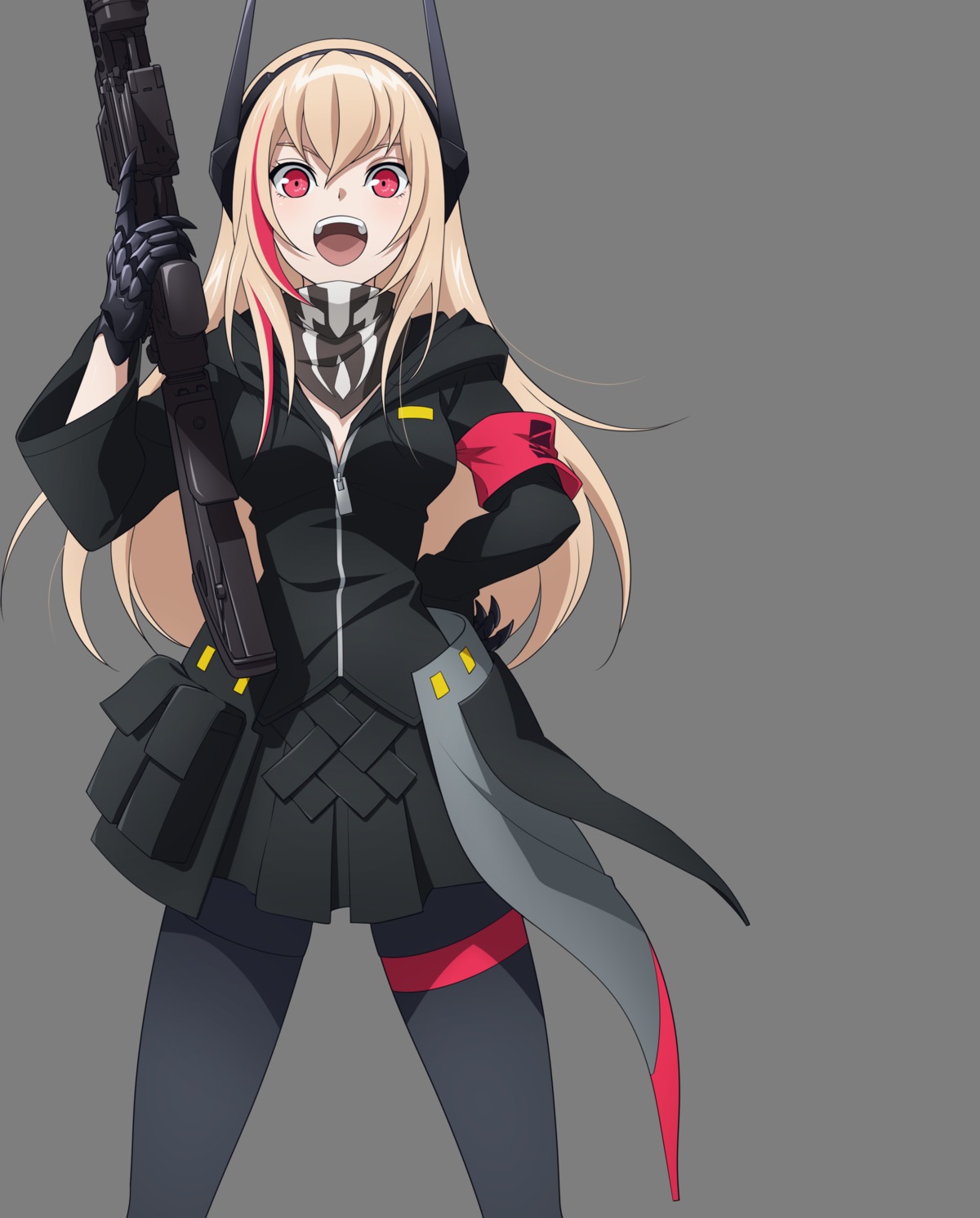 garter, girls_frontline, gun, m4_sopmod_ii_(girls_frontline), pantyhose, tagme, transparent_png