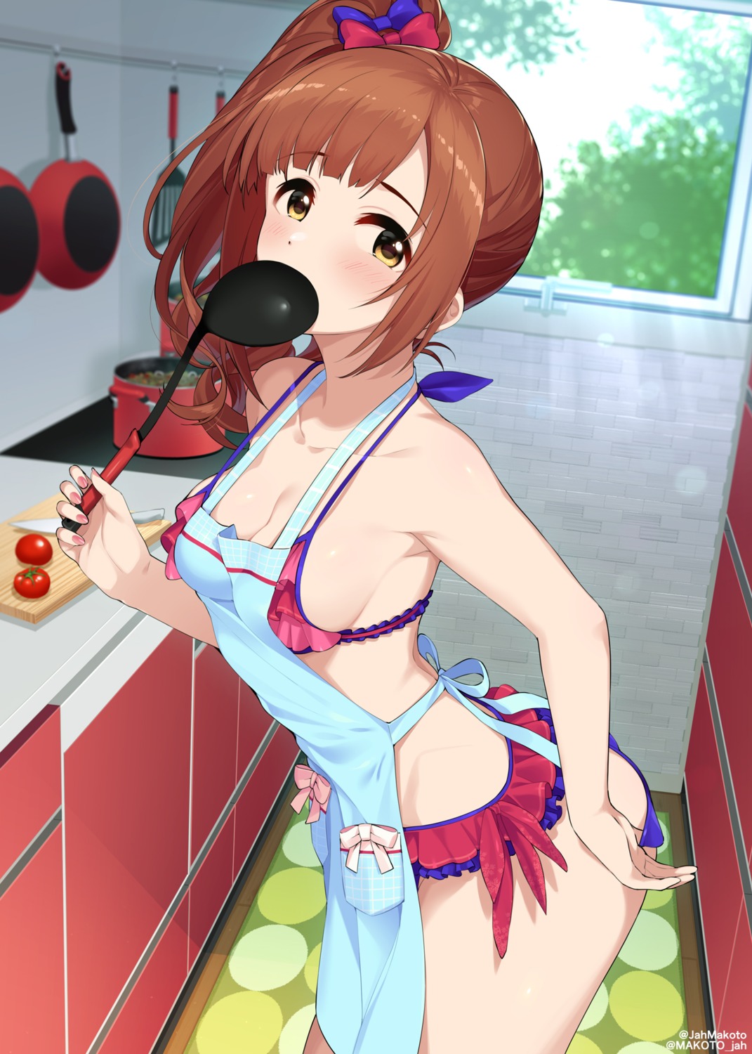 bikini, cleavage, igarashi_kyouko, mizuki_makoto, swimsuits, the_idolm@ster, the_idolm@ster_cinderella_girls