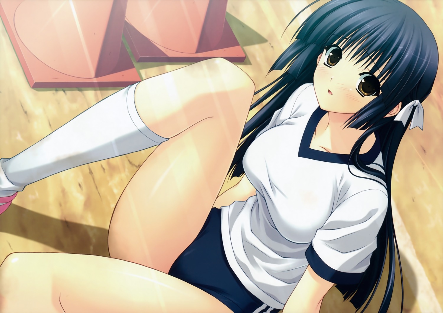 gym_uniform, himenomiya_kaguya, stellar_theater, suzuhira_hiro