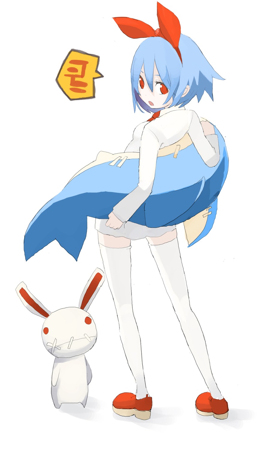 disgaea, pleinair, same_(disgaea), tansuke, thighhighs, usagi