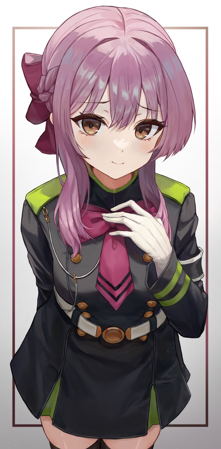 hiiragi_shinoa, mrr_05, owari_no_seraph, thighhighs, uniform