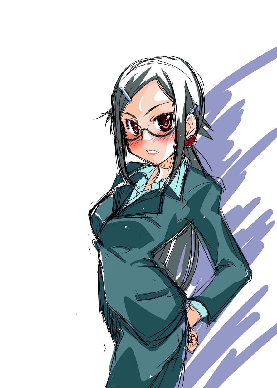 darker_than_black, kazahana_chiruwo, kirihara_misaki, megane