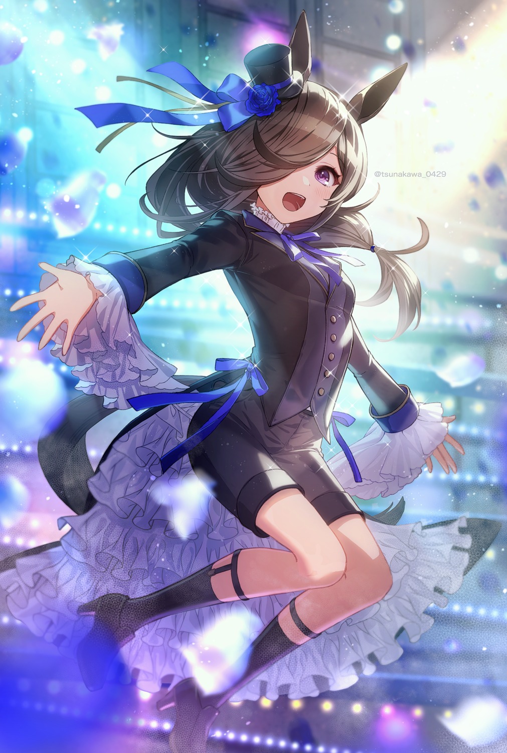animal_ears, heels, rice_shower_(umamusume), tail, tsunakawa, uma_musume_pretty_derby