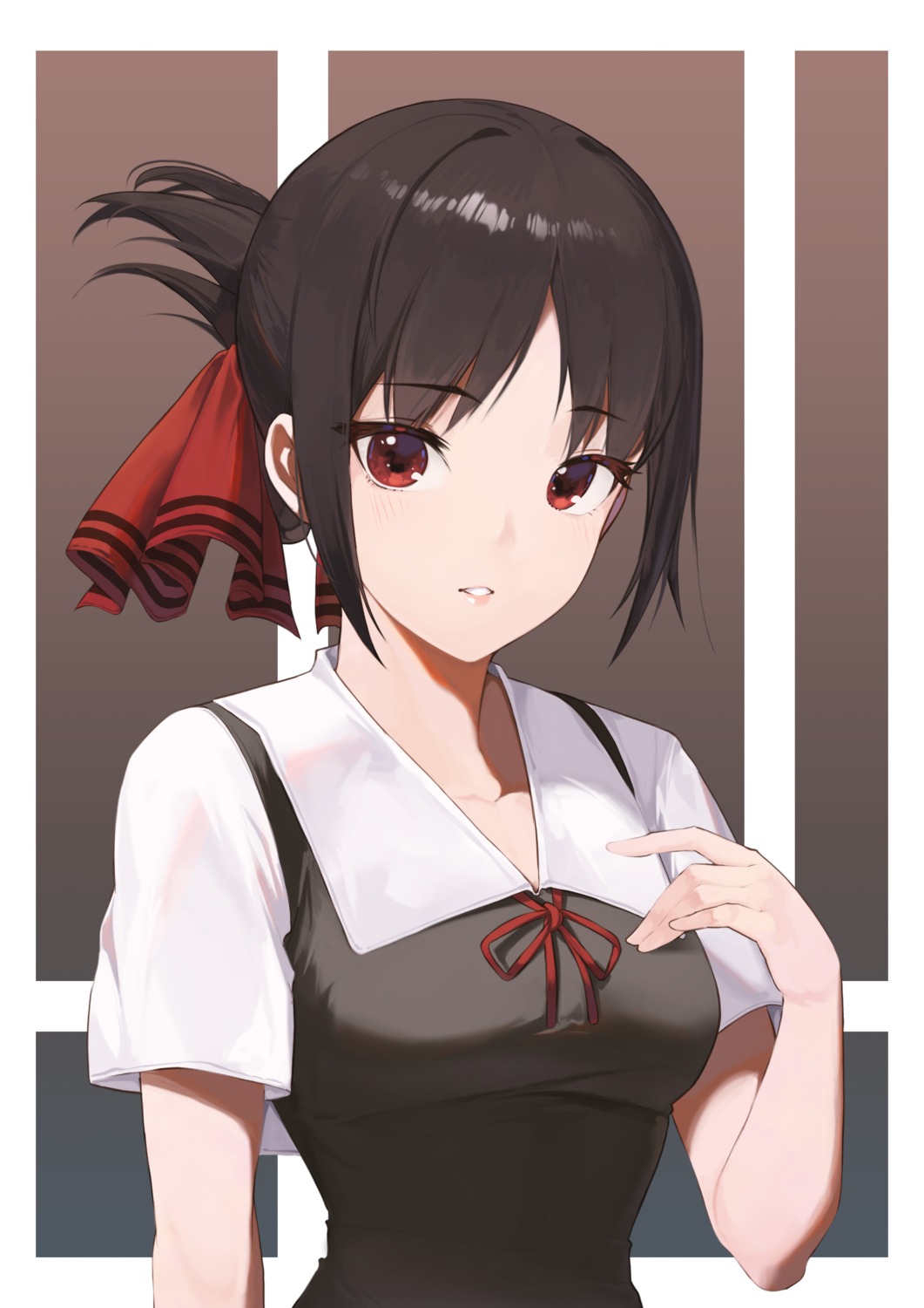 cynd, kaguya-sama_wa_kokurasetai_~tensai-tachi_no_renai_zunousen~, seifuku, shinomiya_kaguya