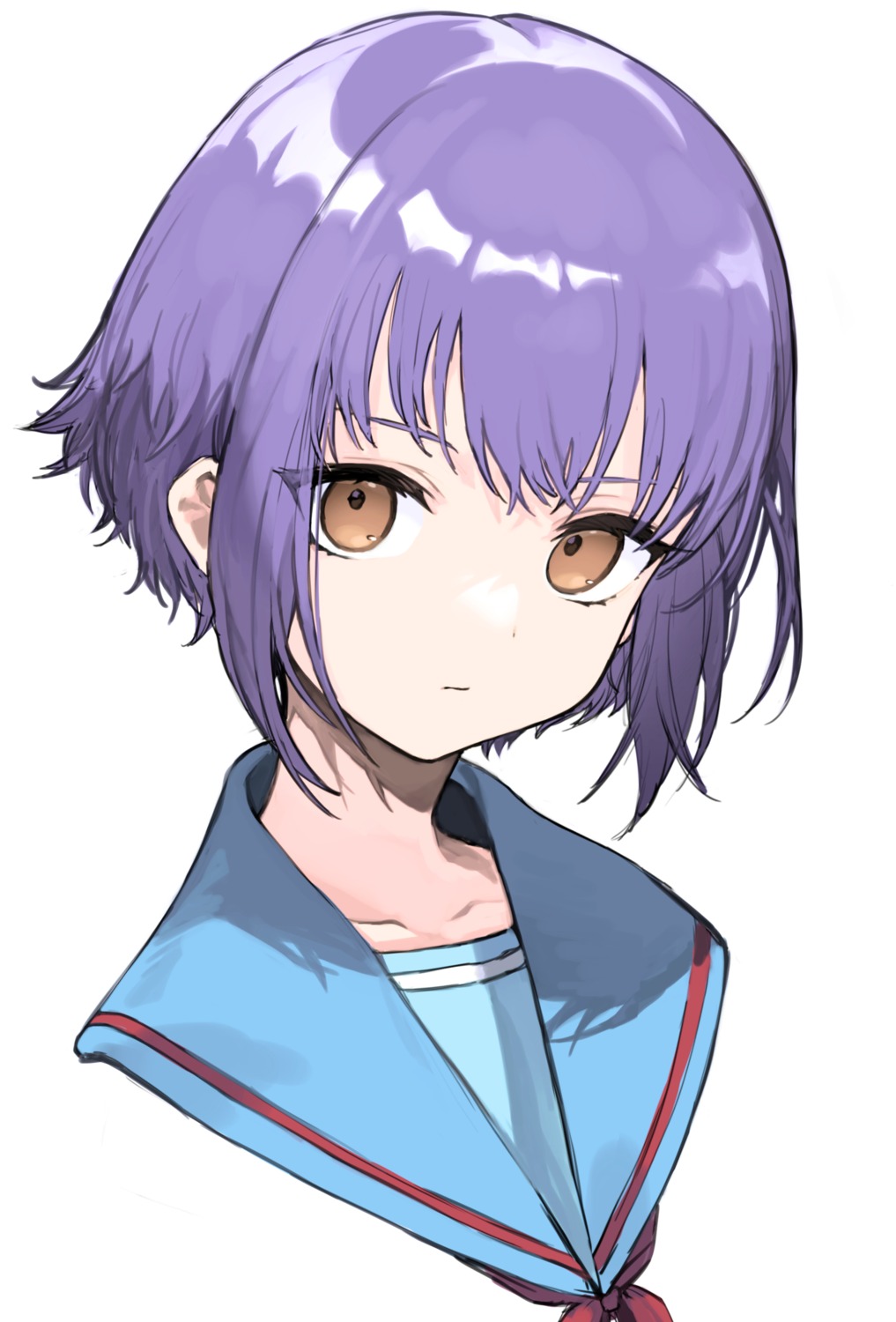 nagato_yuki, seifuku, signalviolet, suzumiya_haruhi_no_yuuutsu