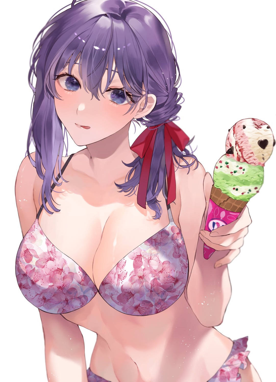 bikini, cleavage, fate/stay_night, matou_sakura, shimatori_(sanyyyy), swimsuits
