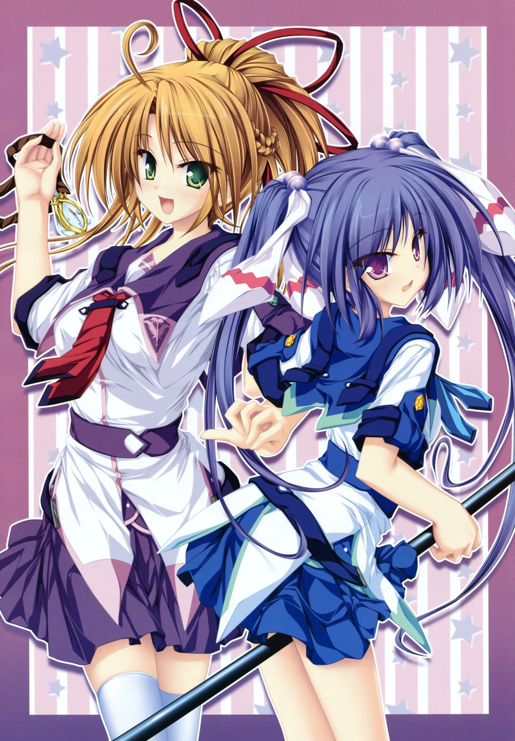 77, hoshiba_sora, narukami_aoi, seifuku, tenmaso, whirlpool