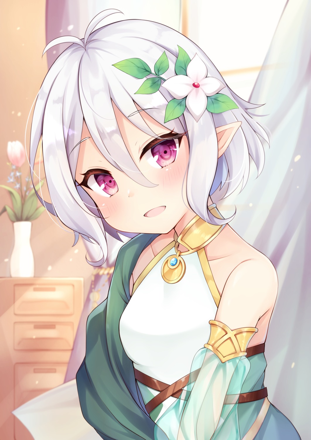 kokkoro, miy@, pointy_ears, princess_connect!, princess_connect!_re:dive