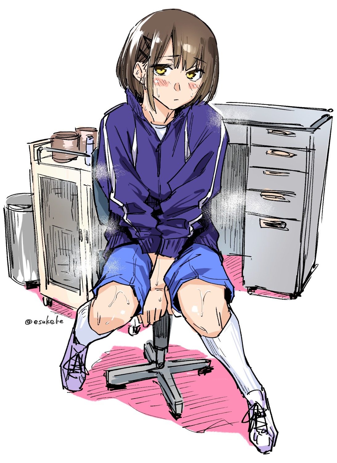esuke, gym_uniform, sketch
