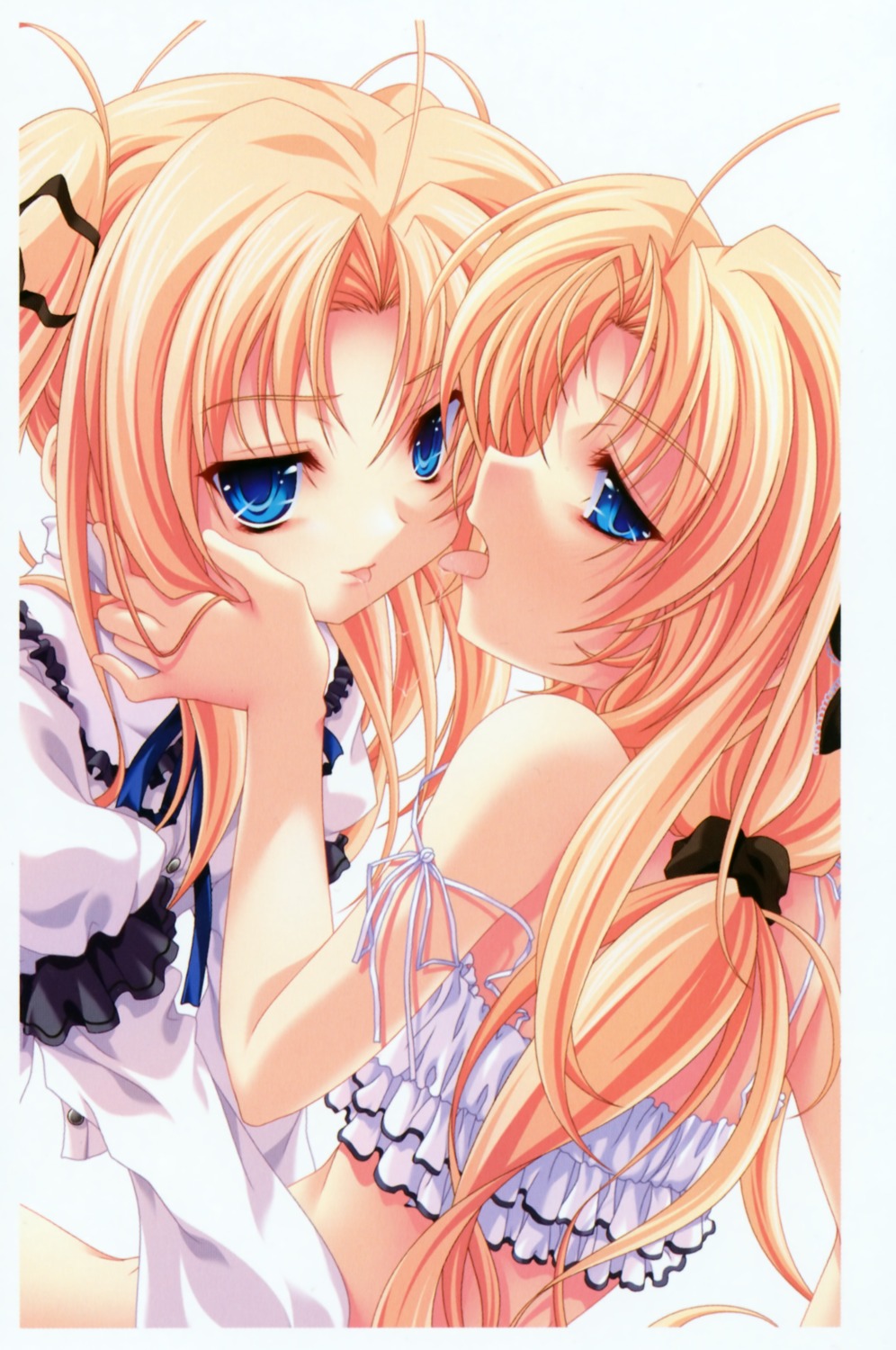 kanojo-tachi_no_ryuugi, miyama-zero, shirogane_akane, shirogane_tobari, yuri