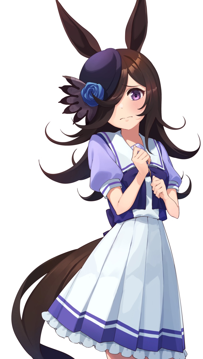 animal_ears, inuyabu_cc, rice_shower_(umamusume), seifuku, tail, uma_musume_pretty_derby