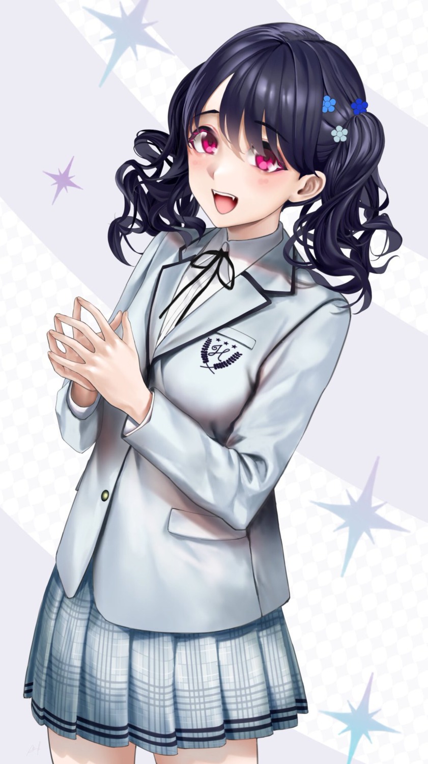 fukumaru_koito, kos-owl, seifuku, the_idolm@ster, the_idolm@ster_shiny_colors