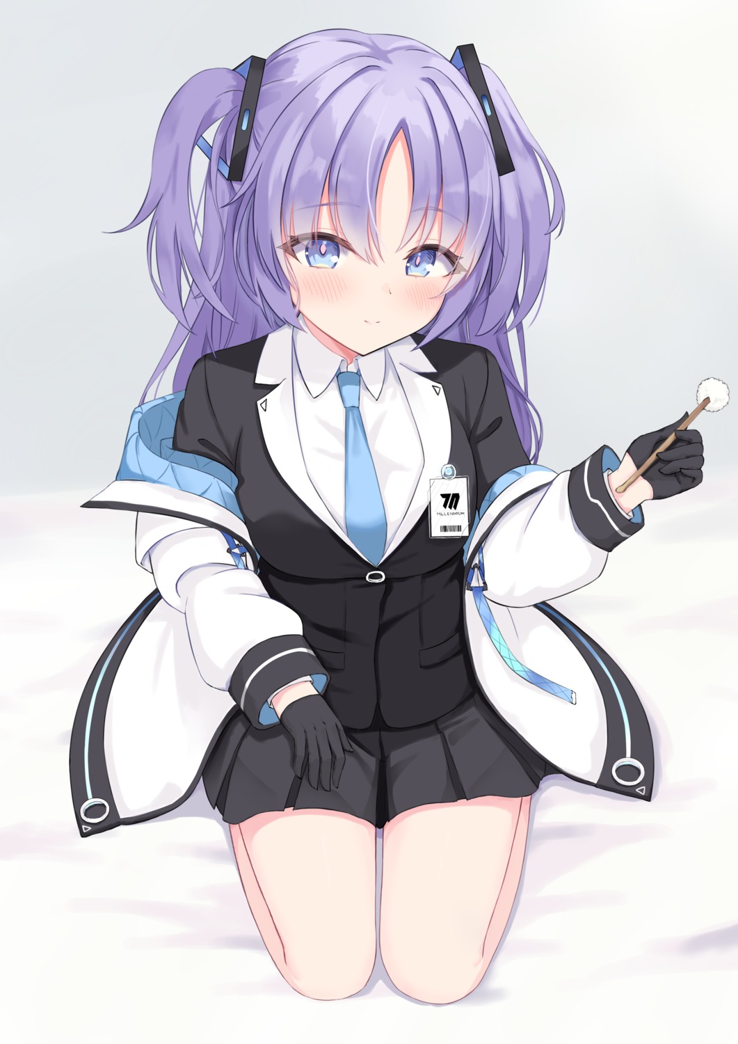 blue_archive, hayase_yuuka, sakura_lily_(shiro), seifuku