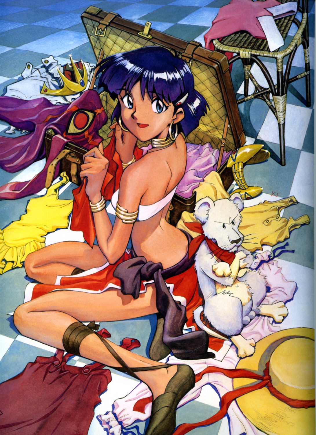 binding_discoloration, nadia, nadia_secret_of_blue_water, sadamoto_yoshiyuki