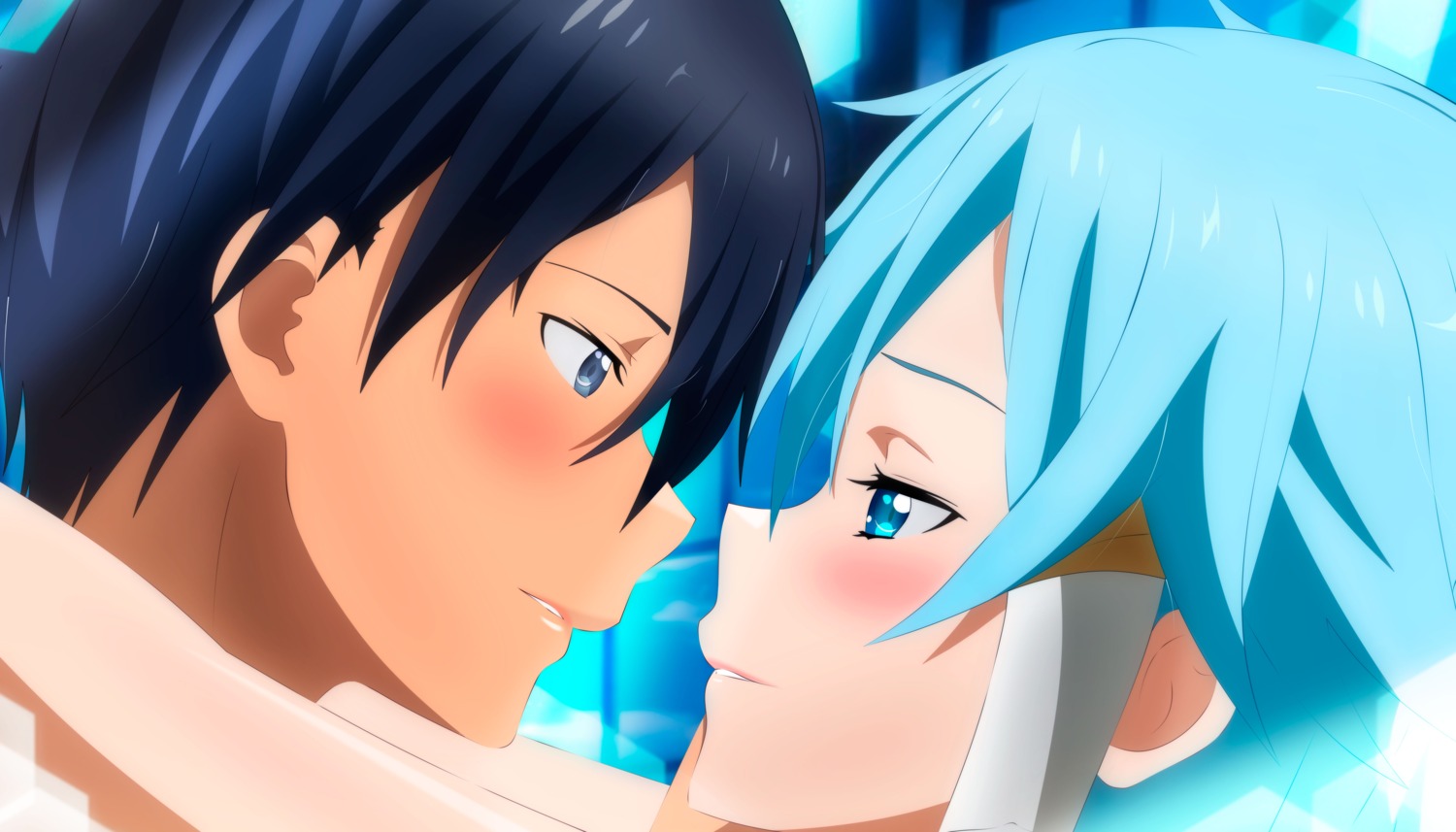 kirinonsh, kirito, sinon, sword_art_online, sword_art_online_alicization, sword_art_online_alicization_lycoris