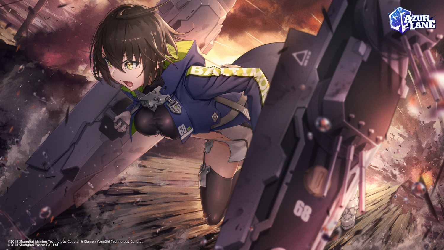 azur_lane, baltimore_(azur_lane), eito_nishikawa, stockings, thighhighs