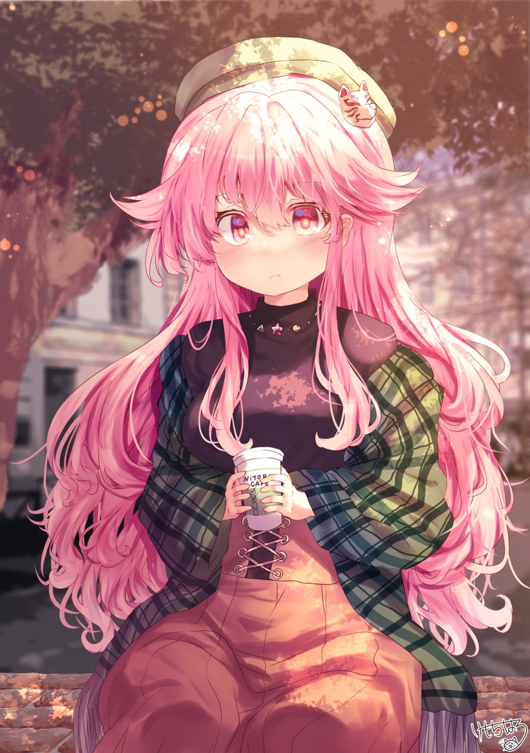 hata_no_kokoro, kemo_chiharu, touhou