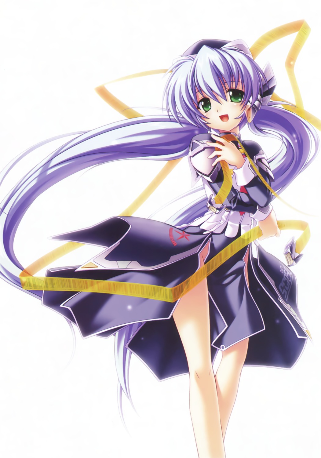 hoshino_yumemi, key, komatsu_e-ji, nopan, planetarian, skirt_lift