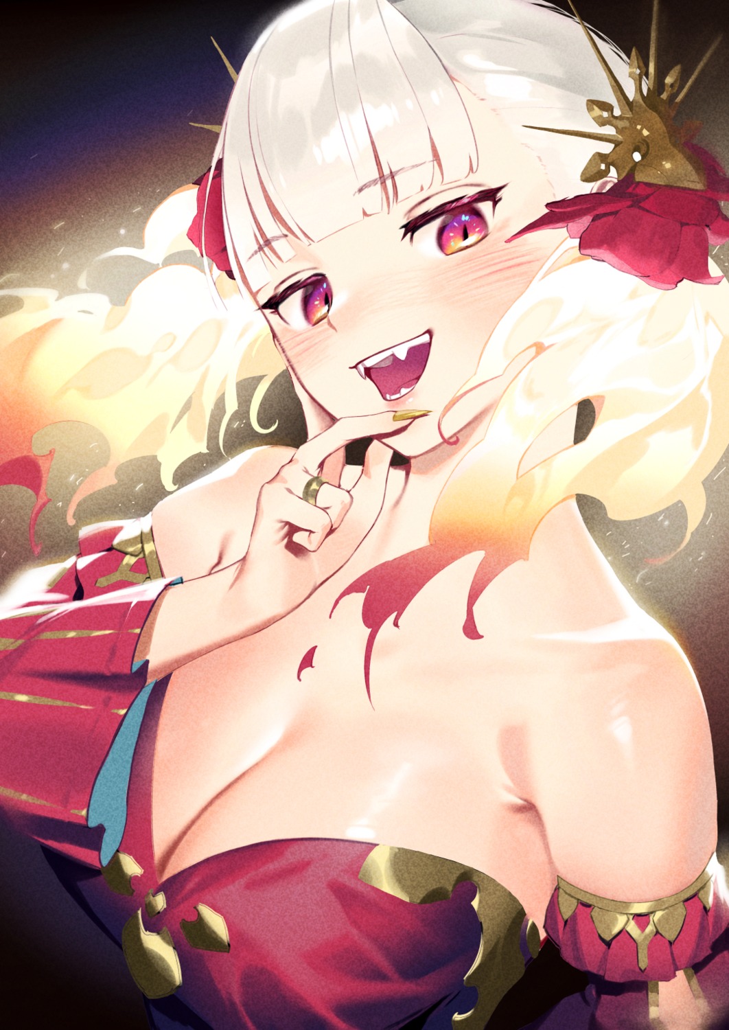 cleavage, karasu-san_(syh3iua83), no_bra