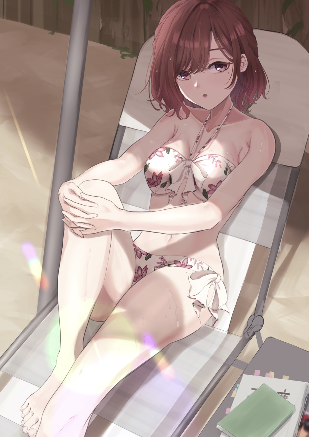 bikini, cleavage, higuchi_madoka, marishiten_(mar1sh110), swimsuits, the_idolm@ster, the_idolm@ster_shiny_colors