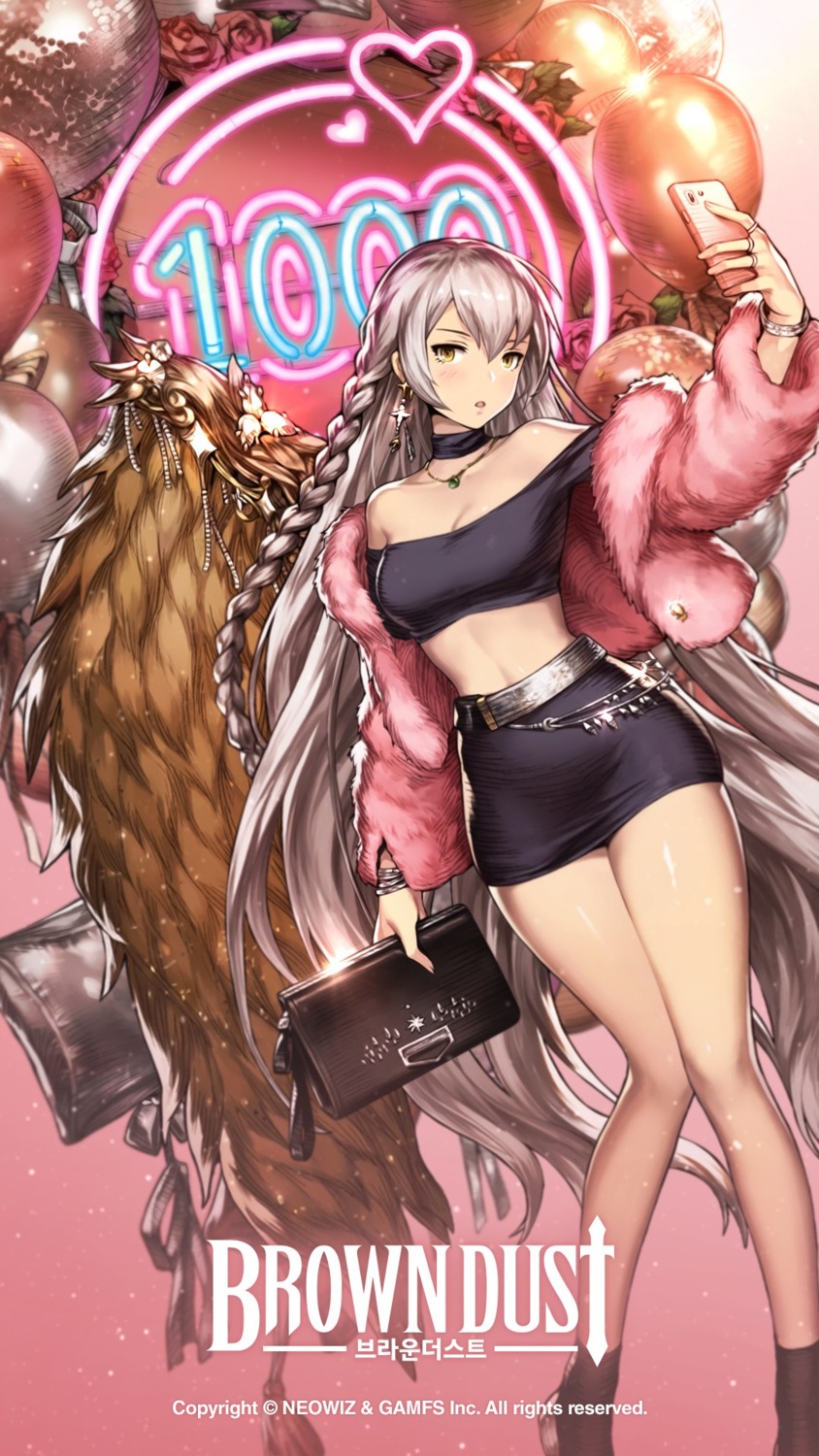 brown_dust, cleavage, no_bra, tagme, wings