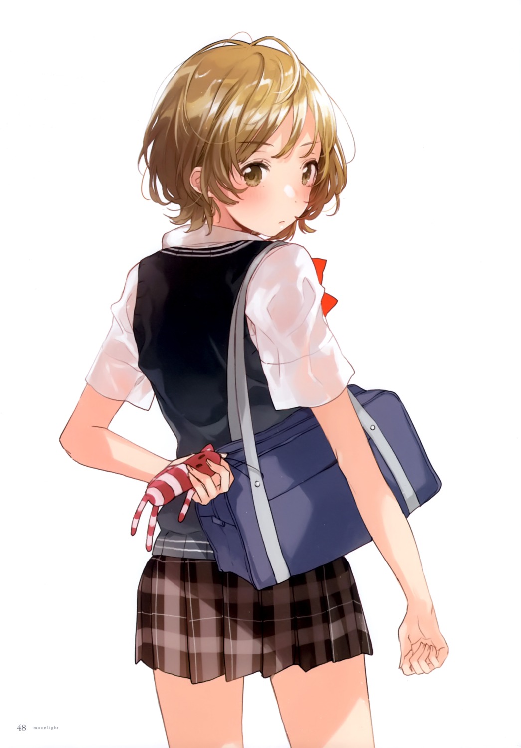 fly, jaku-chara_tomozaki-kun, natsubayashi_hanabi, see_through, seifuku, sweater