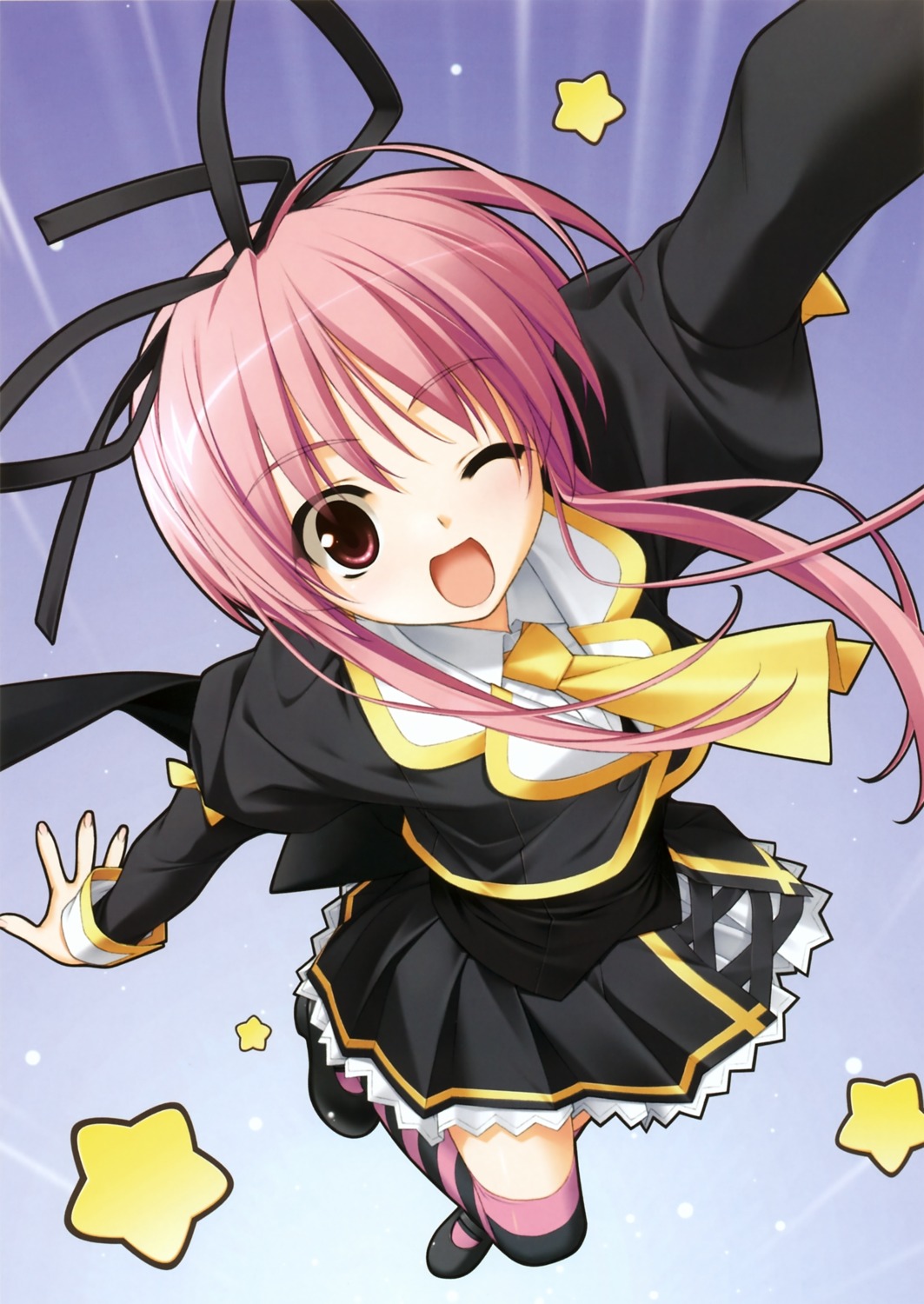 fujisaki_amane, hashimoto_takashi, seifuku, stellar_theater