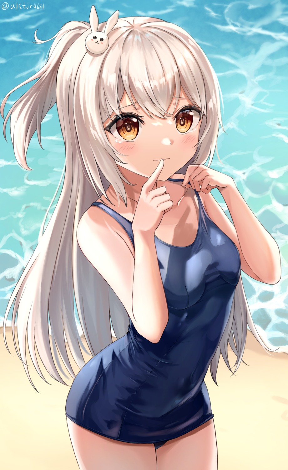 school_swimsuit, swimsuits, zeroillya