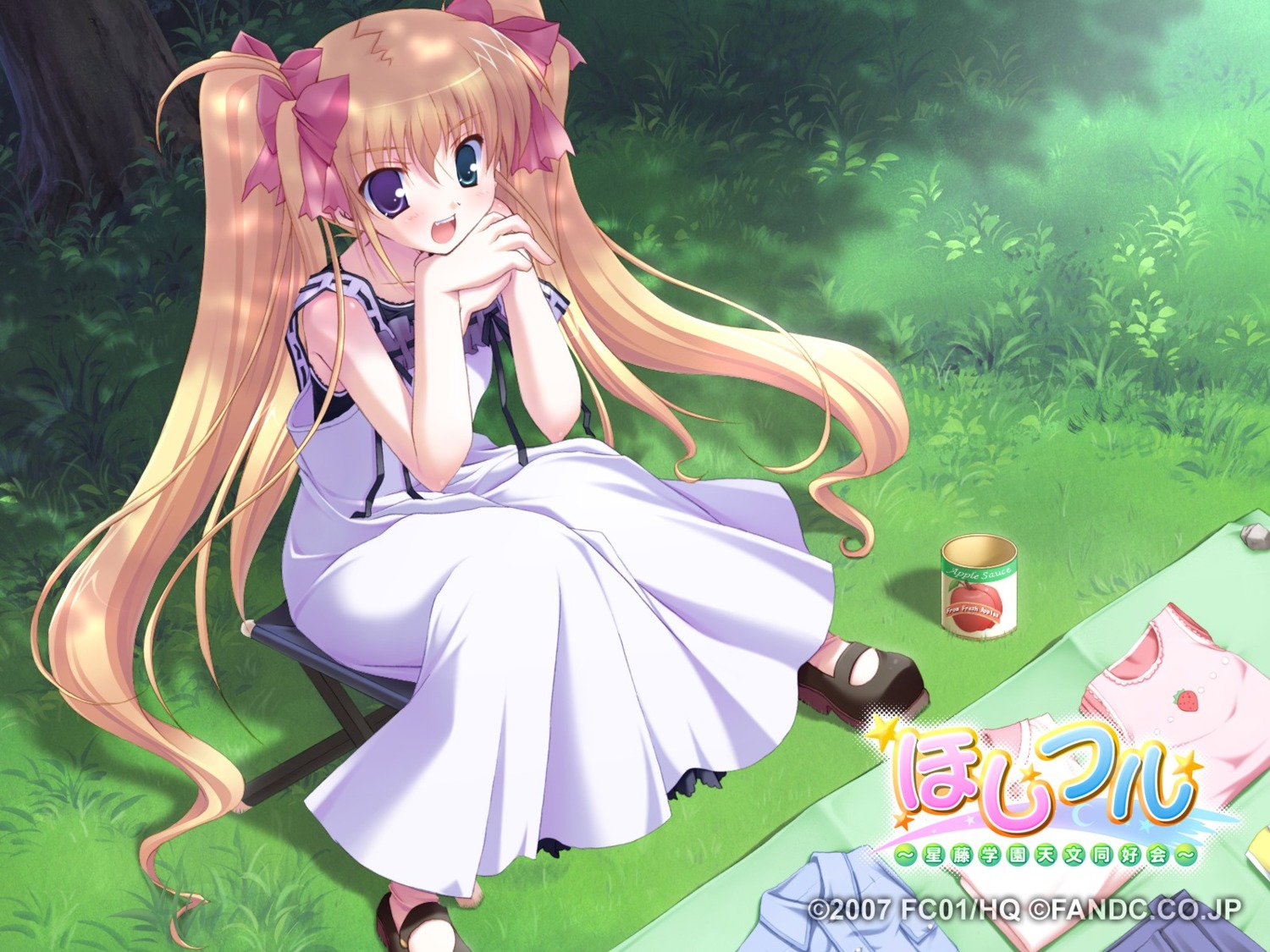 dress, hoshiful, hoshikawa_ruka, ikegami_akane, wallpaper