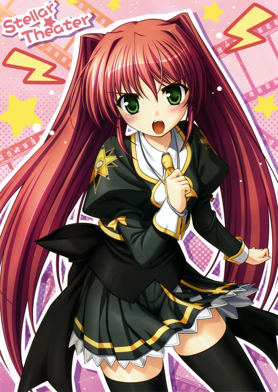 bekkankou, izumi_sora, seifuku, stellar_theater, thighhighs
