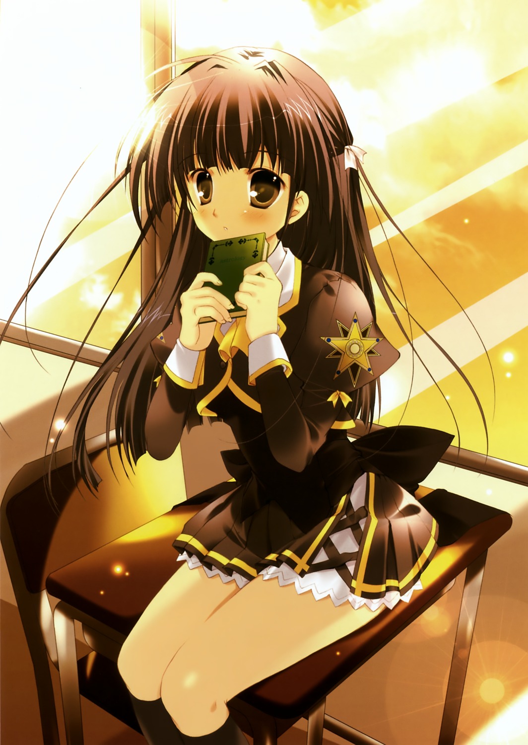 himenomiya_kaguya, mikeou, seifuku, stellar_theater