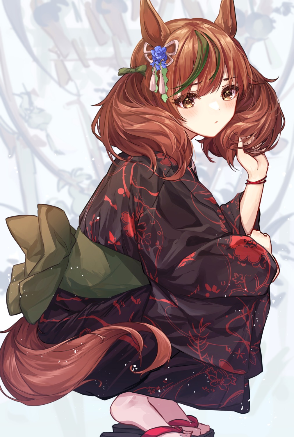 animal_ears, nice_nature_(umamusume), shino_sto, tail, uma_musume_pretty_derby, yukata