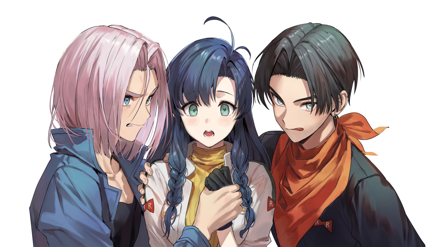 android_17, dragon_ball, dragon_ball_z, ninto, trunks