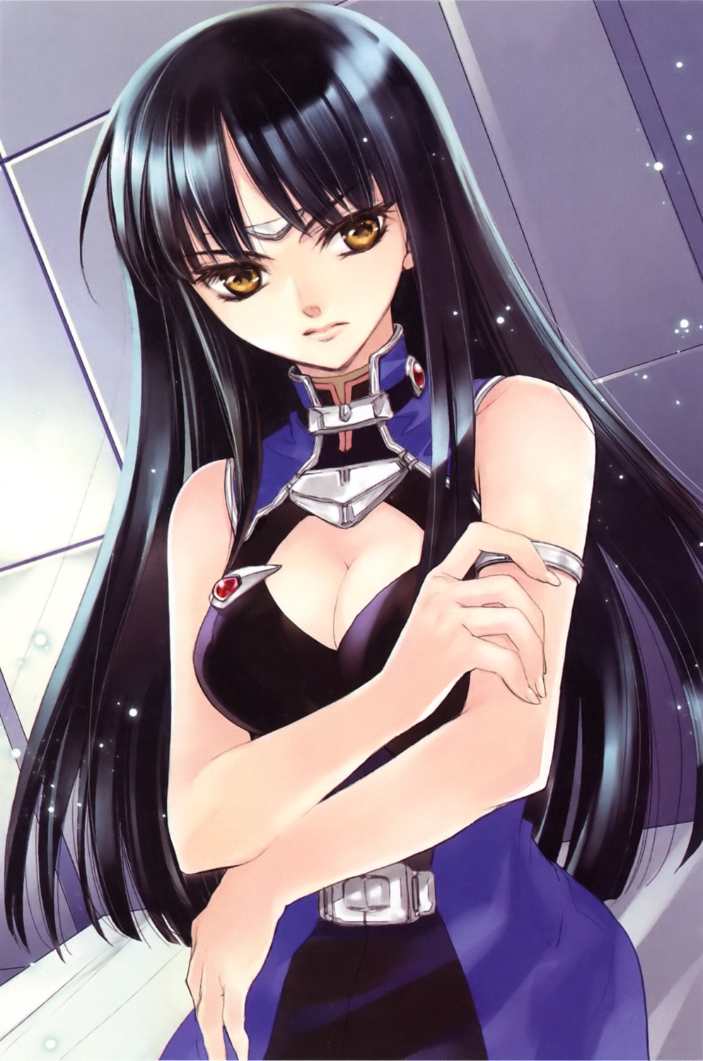 cleavage, kuramoto_kaya, ouka_nagisa, super_robot_wars