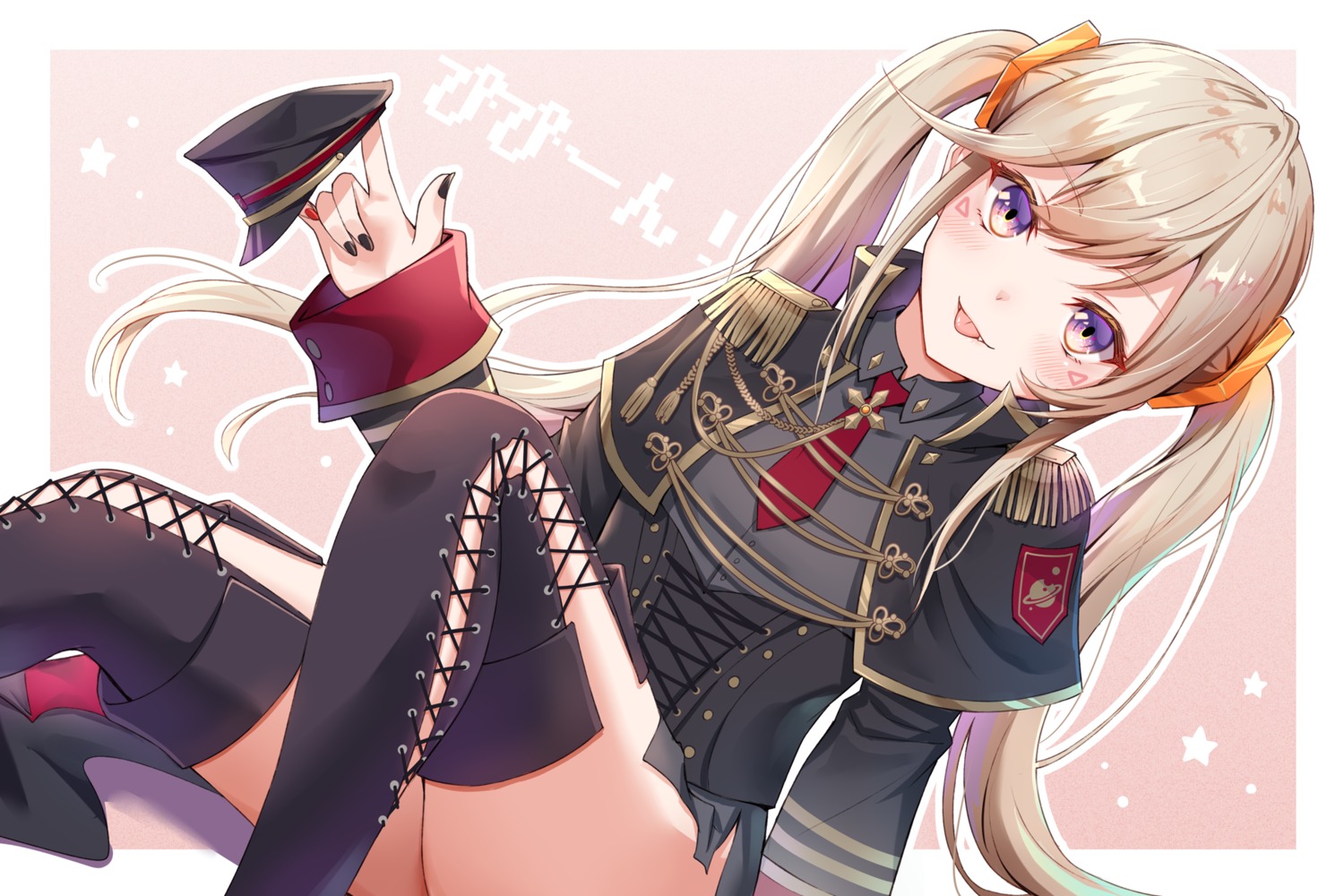 komori_met, skirt_lift, thighhighs, toki_(toki_ship8), uniform, vspo!