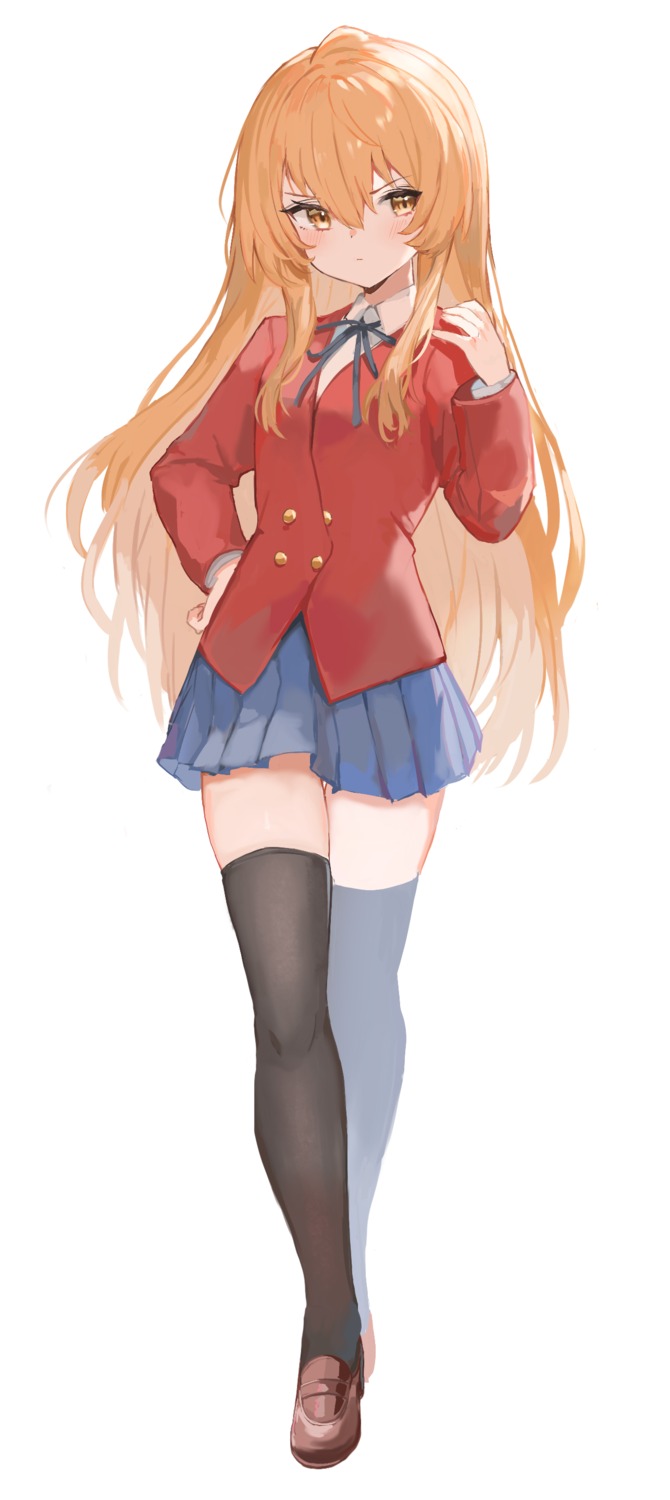 aisaka_taiga, seifuku, sorotu, thighhighs, toradora!