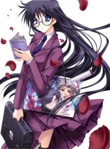 megane, ryuuga_shou, seifuku, tsurugi_no_mai!