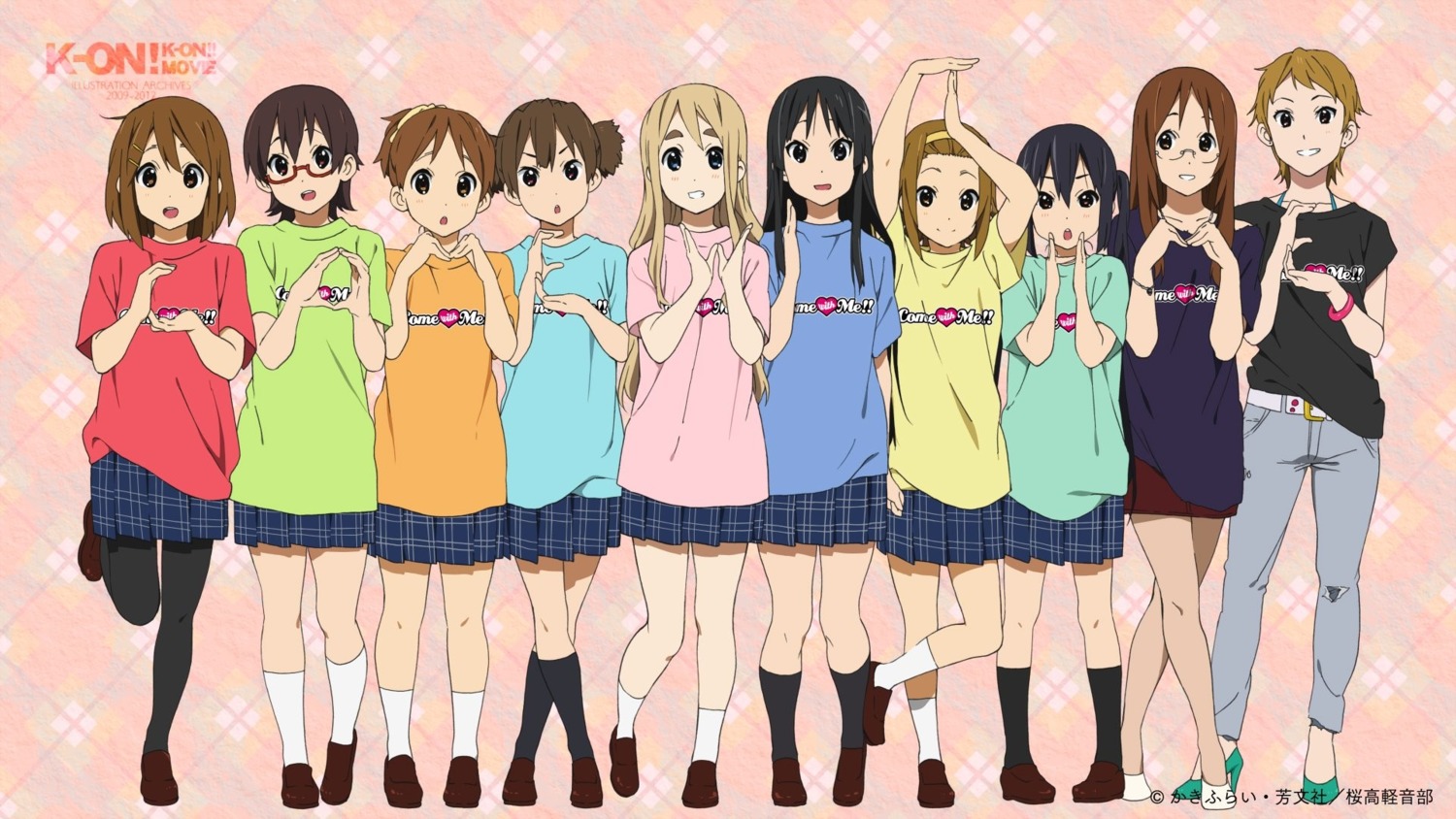 akiyama_mio, hirasawa_ui, hirasawa_yui, horiguchi_yukiko, k-on!, kawaguchi_norimi, kotobuki_tsumugi, manabe_nodoka