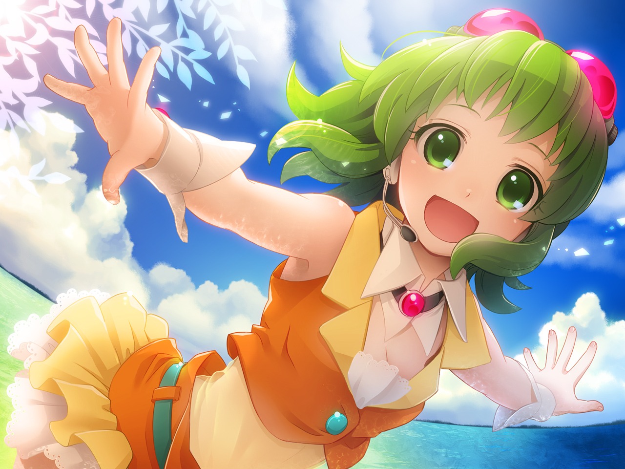 gumi, hima_(ab_gata), vocaloid, wallpaper
