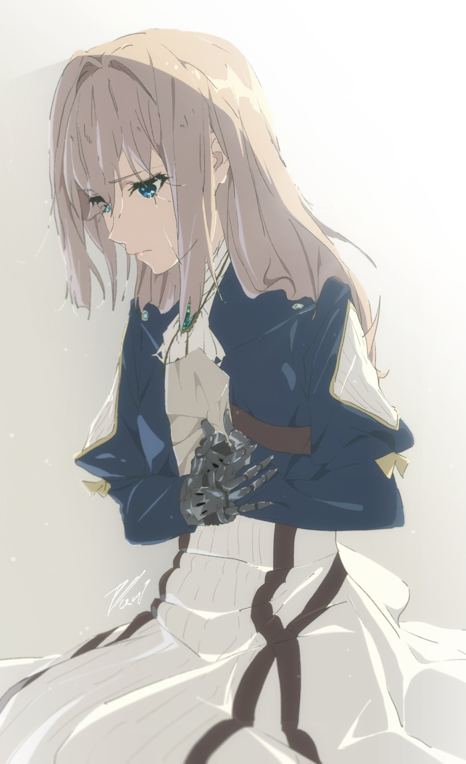 ani_, dress, mecha_musume, violet_evergarden, violet_evergarden_(character)