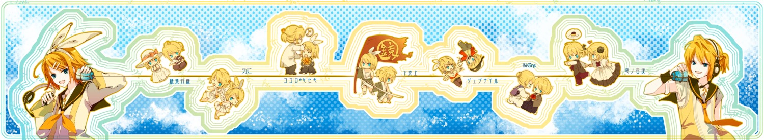 chry, kagamine_len, kagamine_rin, vocaloid