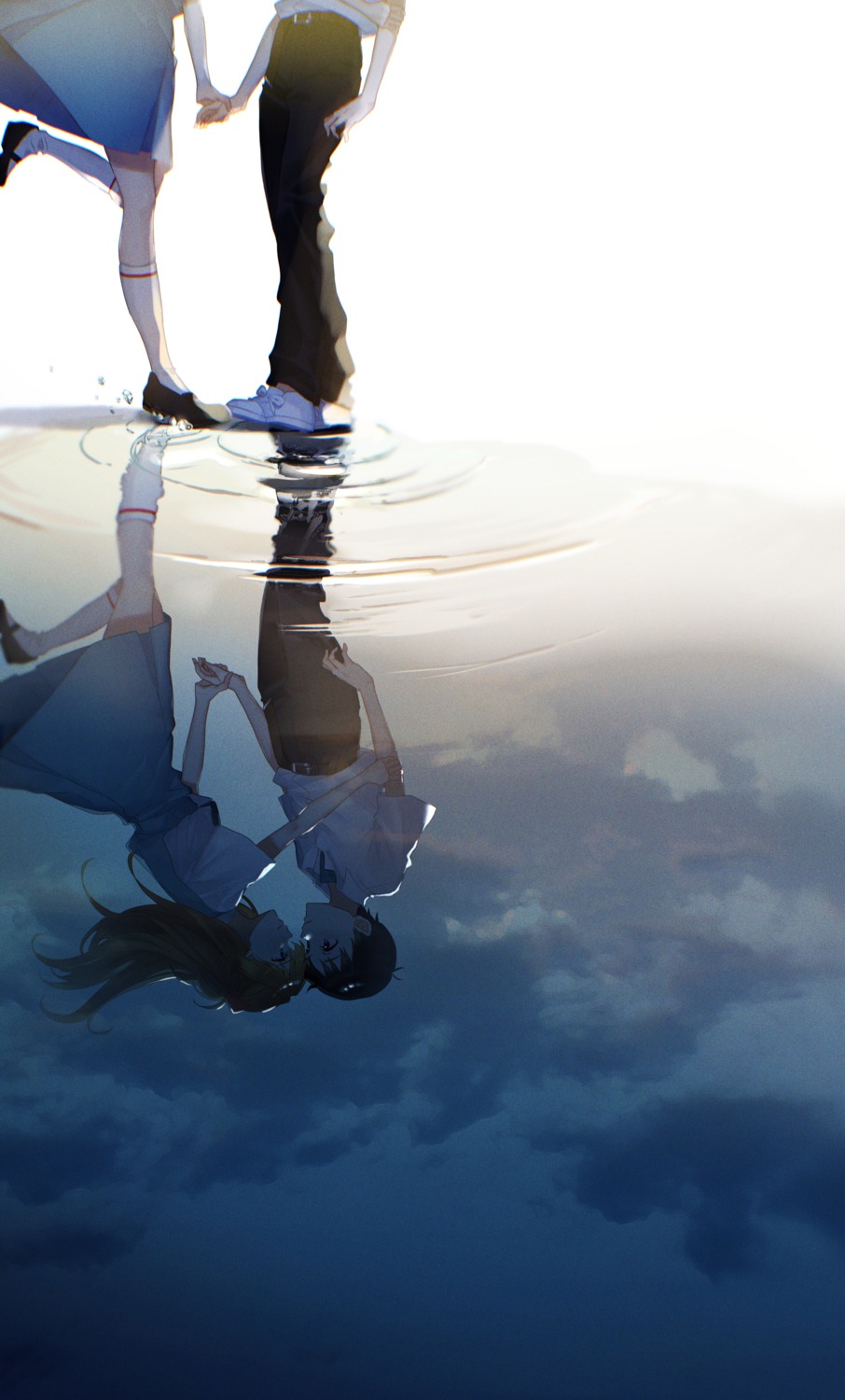 ikari_shinji, neon_genesis_evangelion, onene_(ban), seifuku, souryuu_asuka_langley