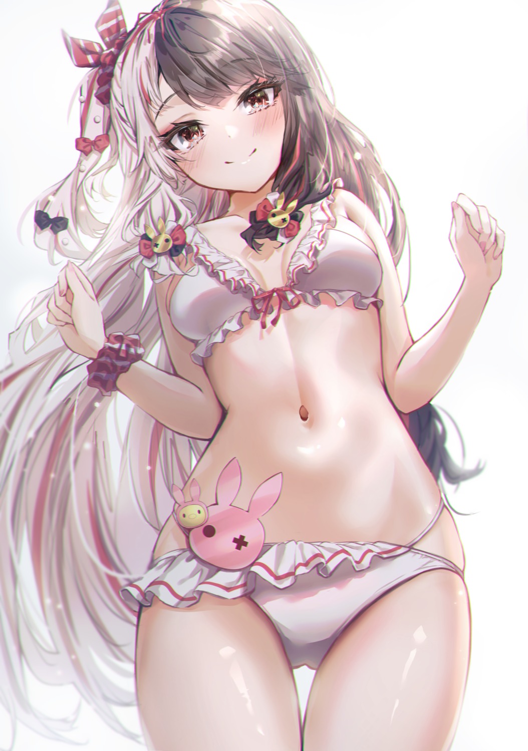 bikini, ciawasemono, cleavage, nijisanji, swimsuits, yorumi_rena