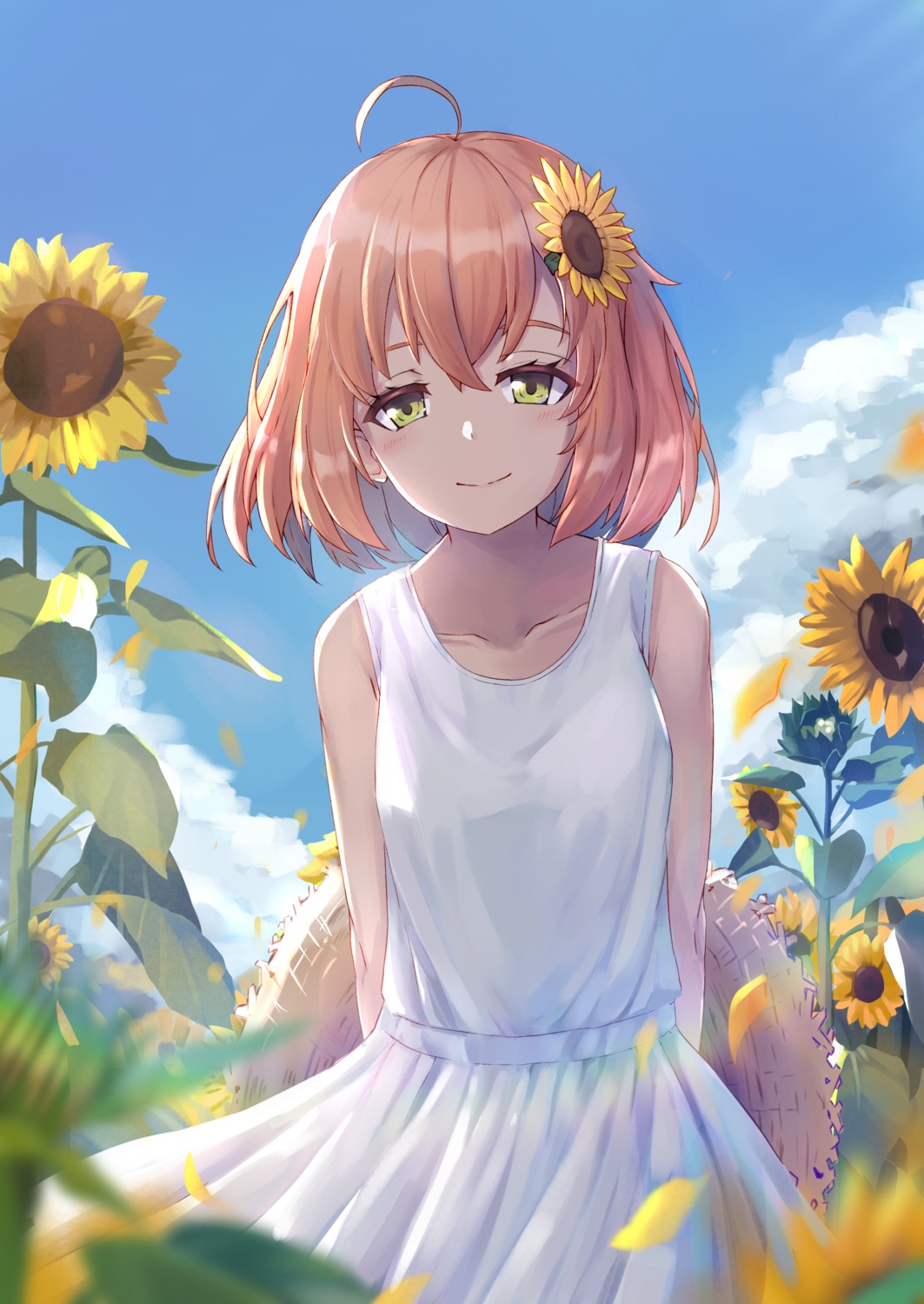 aka_(440626), dress, honma_himawari, nijisanji, nijisanji_gamers, summer_dress