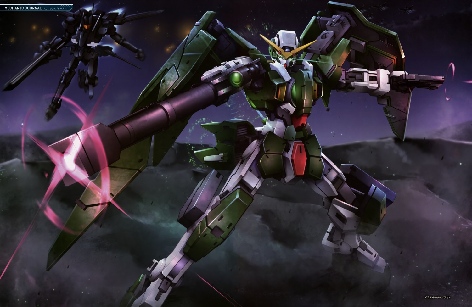 gundam, gundam_00, gundam_dynames, mecha, over_flag