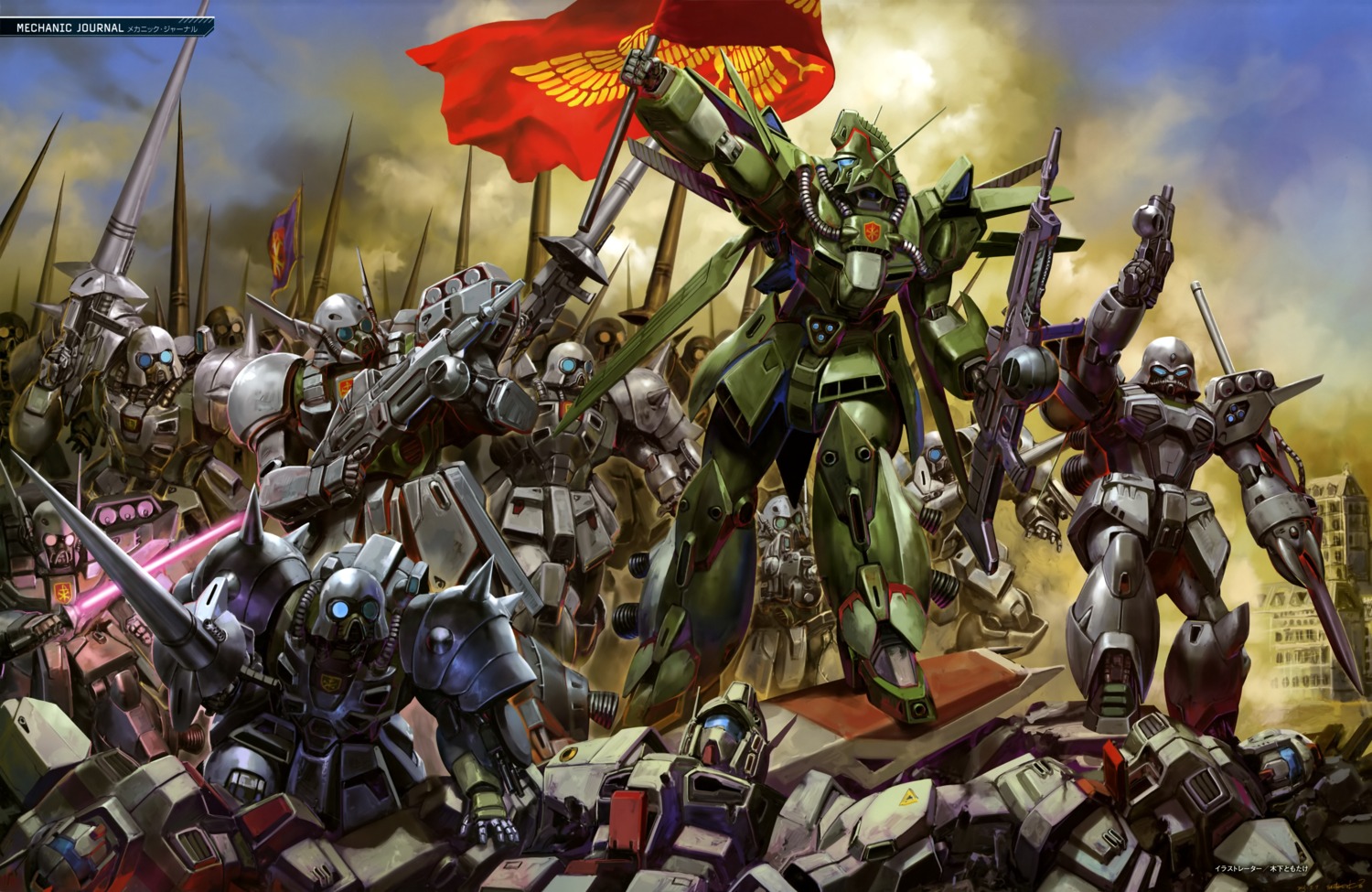 gun, gundam, gundam_f91, mecha, parody, tagme