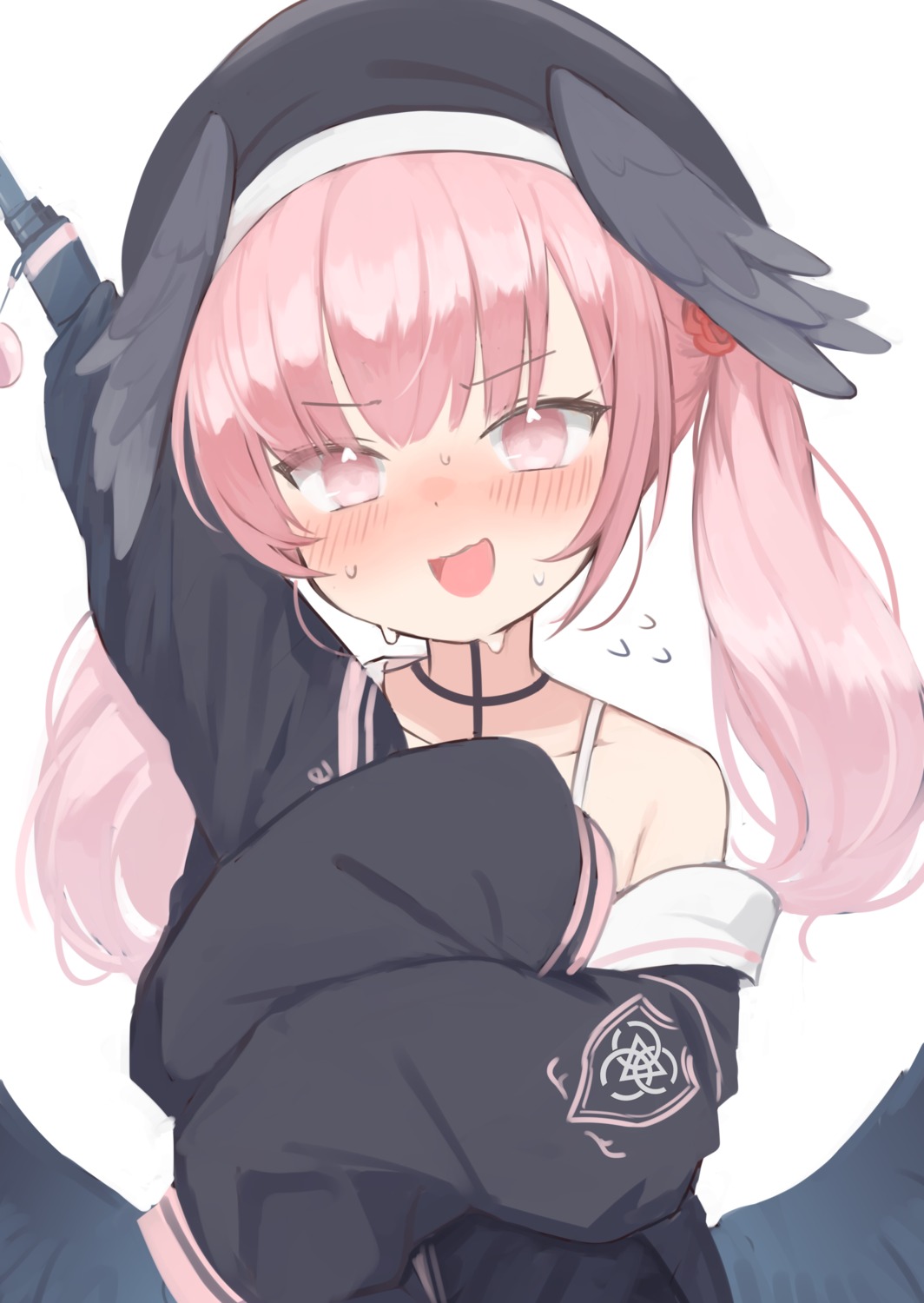 blue_archive, gun, klaius, shimoe_koharu, wings