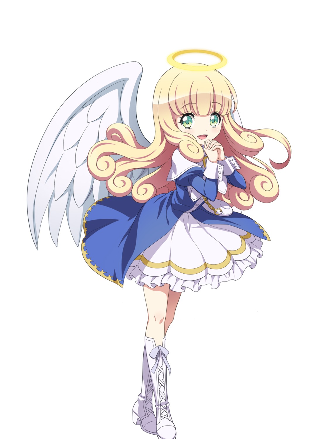angel, heels, jashin-chan_dropkick, poporon, tagme, wings